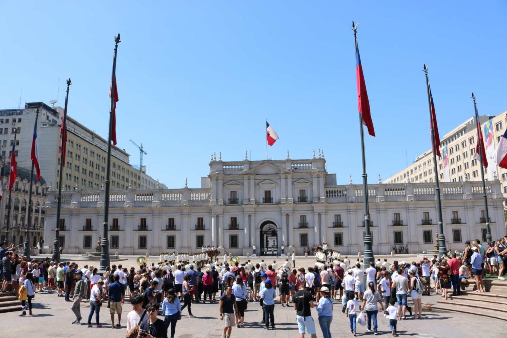 Palácio de La Moneda entre as atrações do Chile