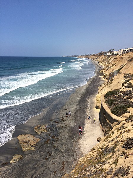 Solana Beach está entre as principais praias da cidade californiana
