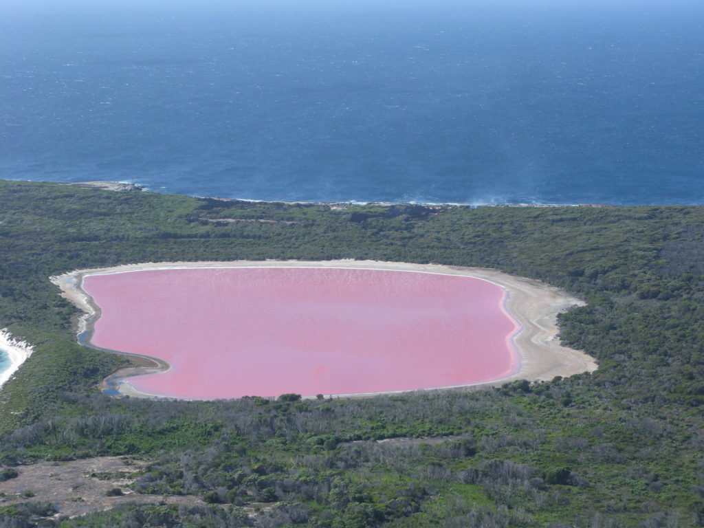 Onde ficam os lagos cor de rosa pelo mundo?