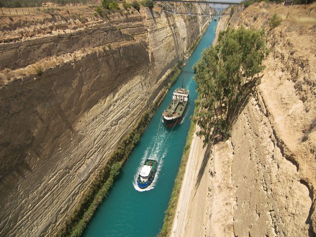 Como visitar o Canal de Corinto na Grécia