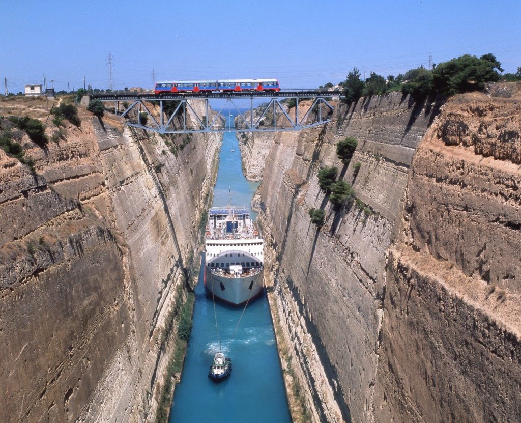 Registros mostram interesse de Nero em construir o Canal de Corinto