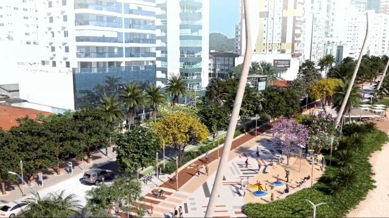Como vai ficar a urbanização da Praia Central de Balneário Camboriú: novidades em diferentes frentes
