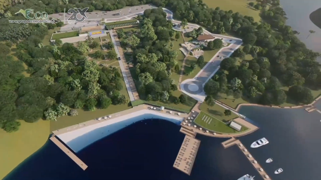 Como será o primeiro parque náutico com praia artificial de SC